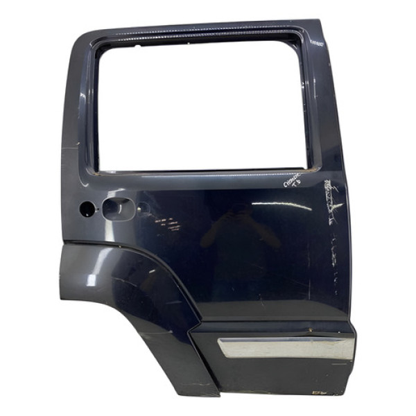 Porta Traseira Direita Cherokee 2008 2009 2010 2012 Detalhe Traseira Direita Preta