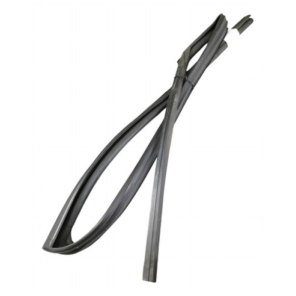 Borracha Guarnição Nissan Sentra Porta Traseira Direita 2014 Preto