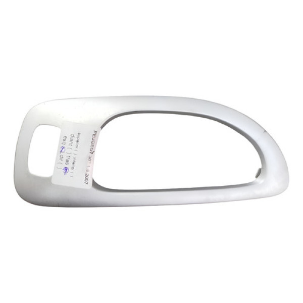 Moldura Maçaneta Interna Traseira Esquerda Peugeot 307 2007 Traseira