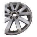 Roda Aluminio Aro 17 Volkswagen Golf Mk6 2014 Tala 7 5x112 Prateado