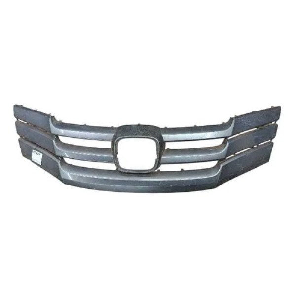 Grade Dianteira Honda City 2009 2010 2011 2012 Detalhe Cinza Brilhante