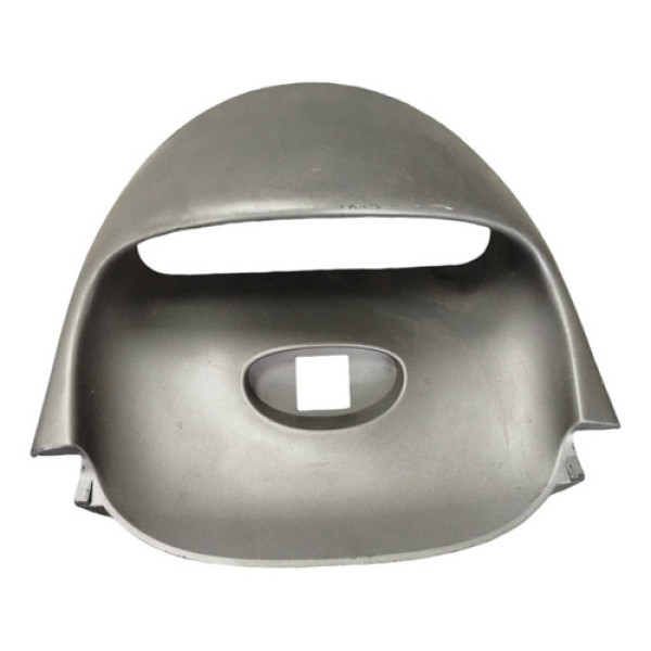 Moldura Central Pisca Alerta Peugeot 206 2004 2005 2006 2007 Cinza