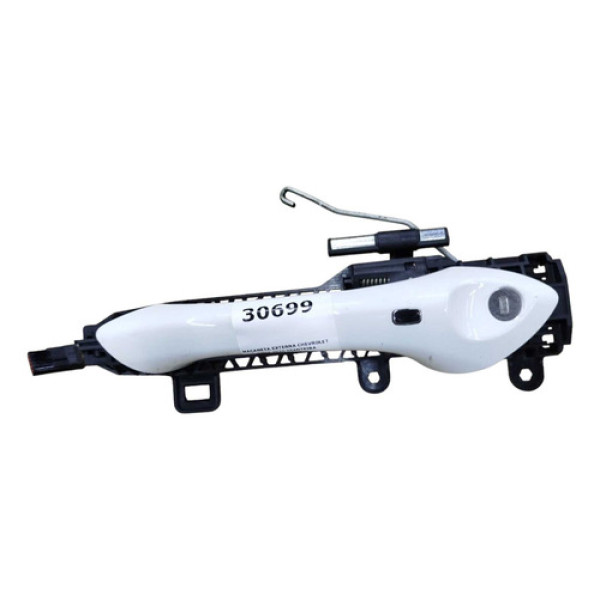 Maçaneta Externa Onix Prisma 2020 2021 Dianteira Esquerda Branca Dianteira