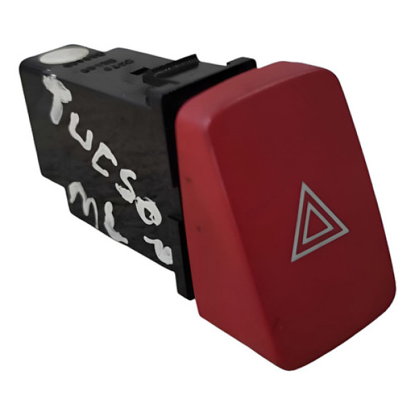 Comando Botão Pisca Alerta Hyundai Tucson 2009 2010 2011 Vermelho