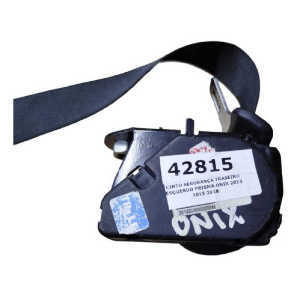 Cinto Segurança Traseiro Esquerdo Prisma Onix 2013 2015 2018