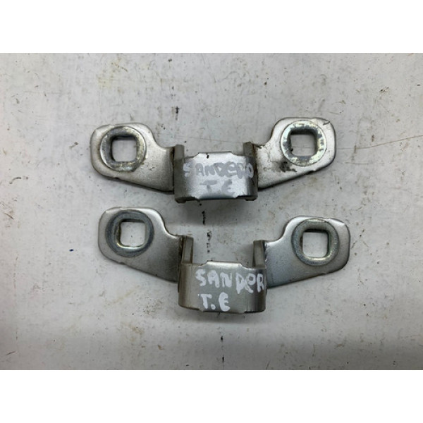 Par Dobradiça Porta Traseira Esquerda Renault Sandero 2012