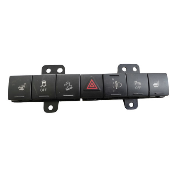 Botao Alerta Traçao Farol Milha Dodge Journey 2013 2014 Preta