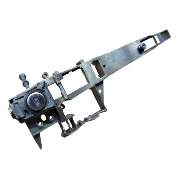 Suporte Maçaneta Externa 208 308 408 Traseira Esquerda Prata