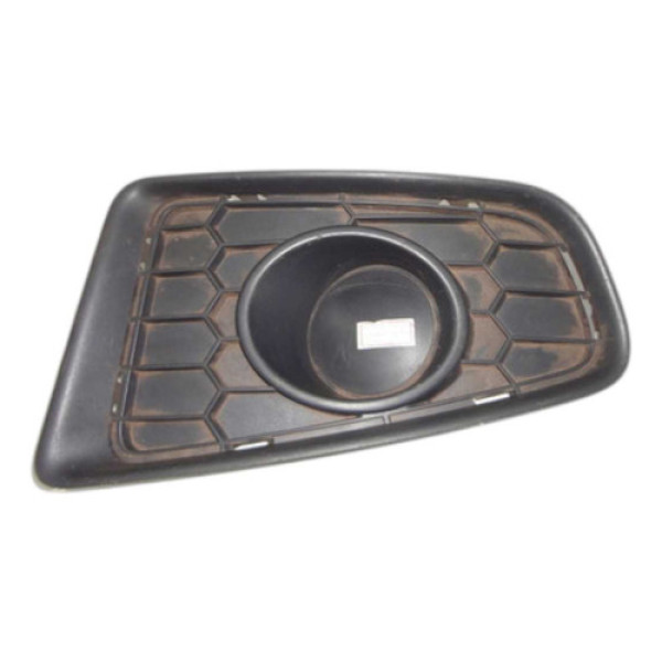 Moldura Farol Milha Esquerdo Sandero 2008 2009 2010 Detalhe Preta Esquerdo