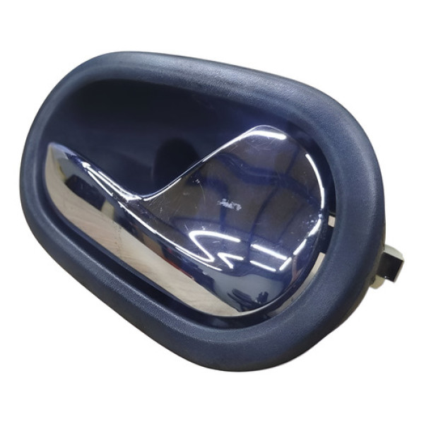 Maçaneta Interna Sandero 2015 2016 2017 Traseira Direita Preto