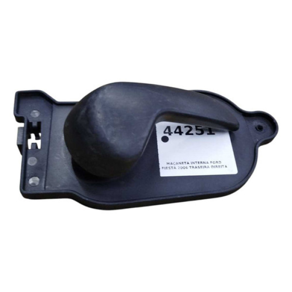 Maçaneta Interna Ford Fiesta 2006 Traseira Direita Preto Traseira