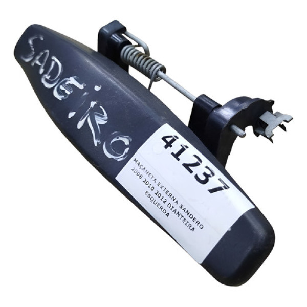 Maçaneta Externa Sandero 2008 2010 2012 Dianteira Esquerda - Preto - Dianteira