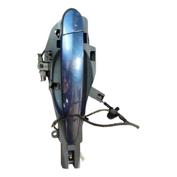 Maçaneta Da Porta Externa Dianteira Direita Bmw 320i 2010 Preto Dianteira