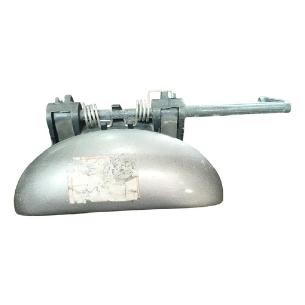 Maçaneta Dianteira Direita Interna Peugeot 207 2010 2011 Prata