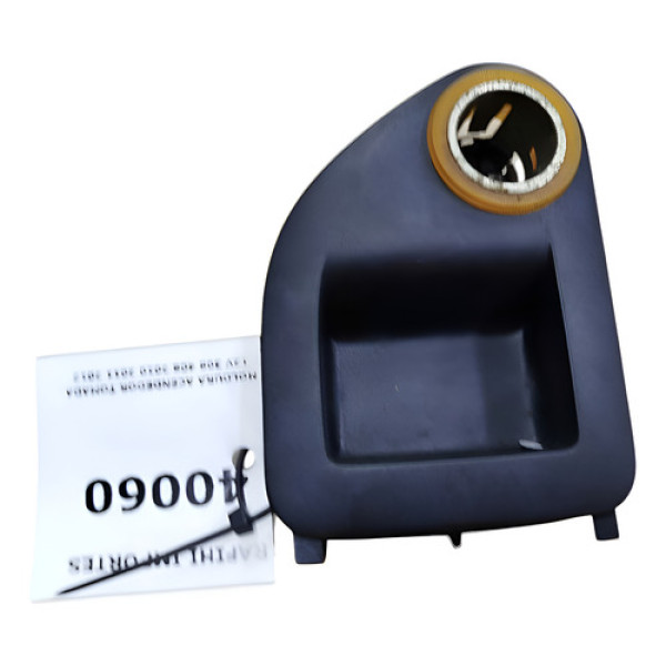 Moldura Acendedor Tomada 12v 308 408 2010 2011 2012 Preto