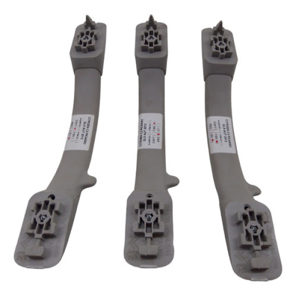 Alça De Teto Pqp C3 Picasso 2012 Kit Completo Bege