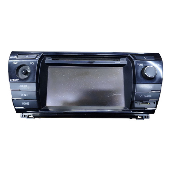 Central Multimidia Radio Corolla 2015 2016 2017 2019 Detalhe