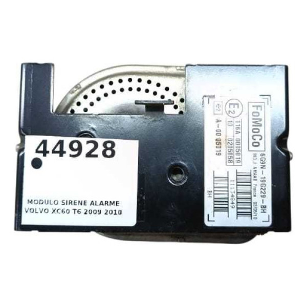 Modulo Sirene Alarme Volvo Xc60 T6 2009 2010