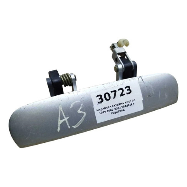 Maçaneta Externa Audi A3 1999 2000 2002 Traseira Esquerda Cinza Traseira