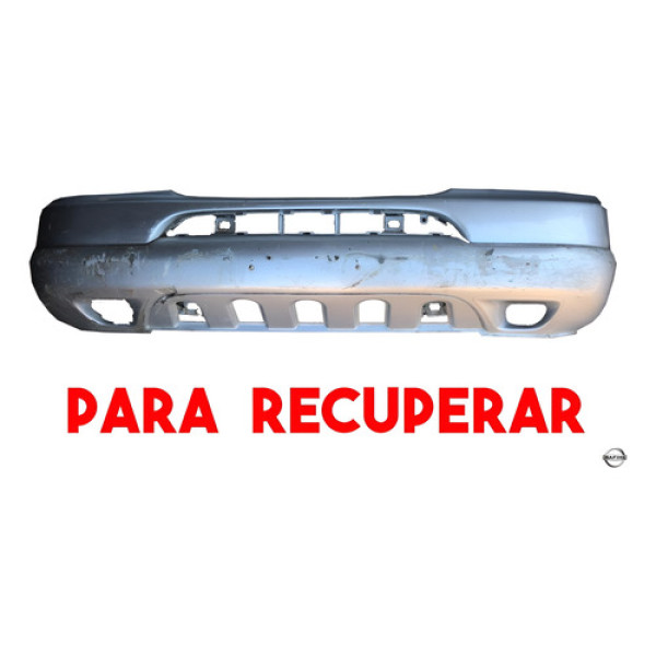 Parachoque Dianteiro Mercedes Benz Ml320 2000 Para Recuperar Prateado