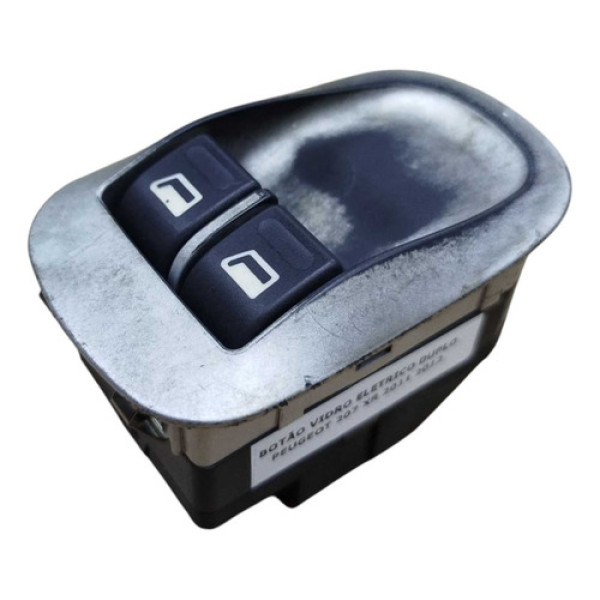 Botão Vidro Eletrico Duplo Peugeot 207 Xr 2011 2012