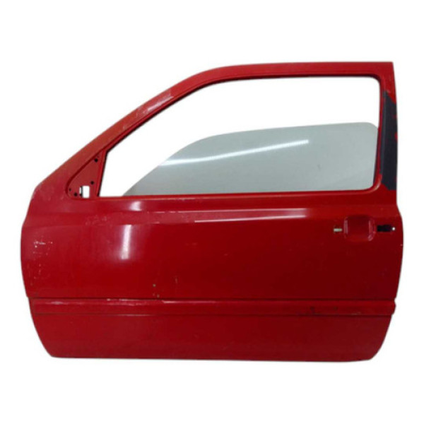 Porta Dianteira Esquerda Golf 1997 1998 2 Portas Detalhe Dianteira Esquerda Vermelha