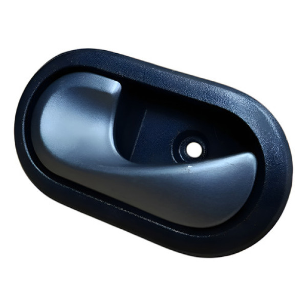 Maçaneta Interna Porta Sandero 2009 2012 Dianteira Esquerda Cinza
