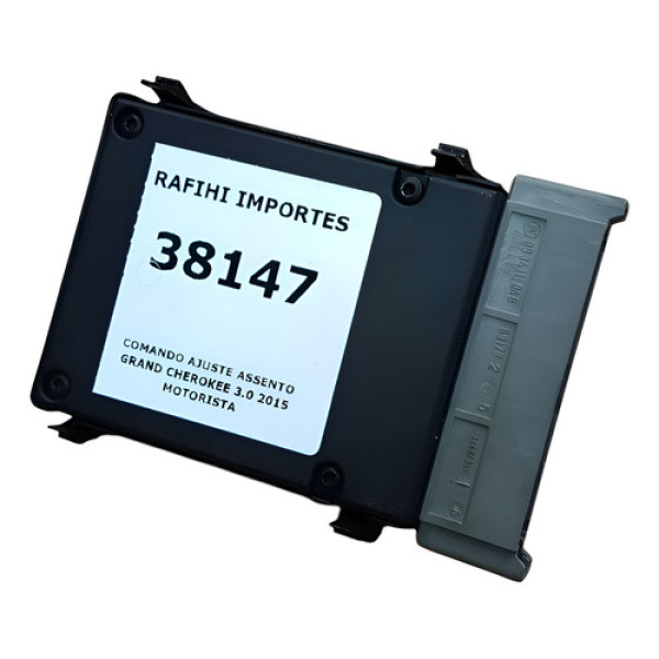 Comando Ajuste Assento Grand Cherokee 3.0 2015 Motorista Preto