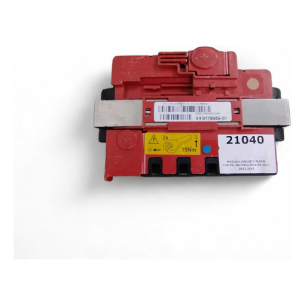 Modulo Circuito Placa Fusivel Bateria Bmw X6 2011 2012 2013