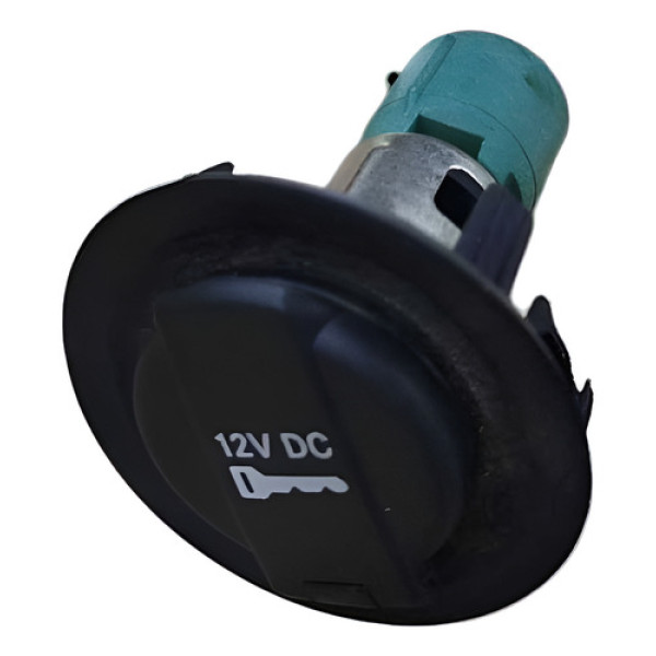 Tomada Acendedor Console Fiat Toro 2018 2019 2020 Preto