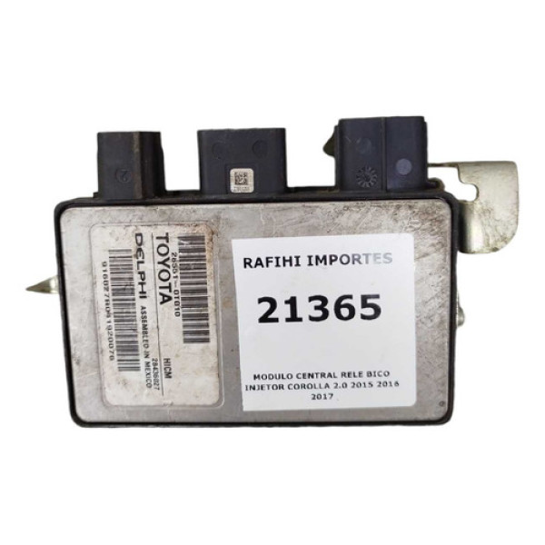 Modulo Fusível Rele Bico Injetor Corolla 2.0 2015 2016 2017