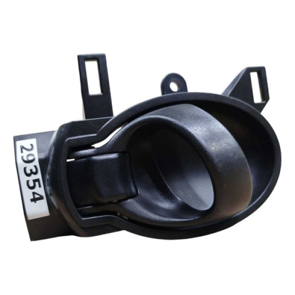 Maçaneta Interna Nissan Versa Traseira Direita 2014 Preto Traseira