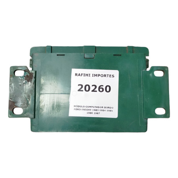 Módulo Computador Bordo Ford Escort 1983 1984 1985 1986 1987