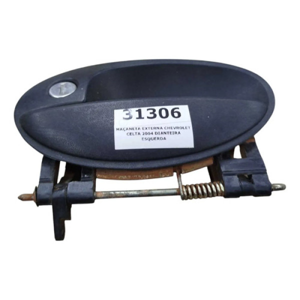 Maçaneta Externa Chevrolet Celta 2004 Dianteira Esquerda Preto Dianteira