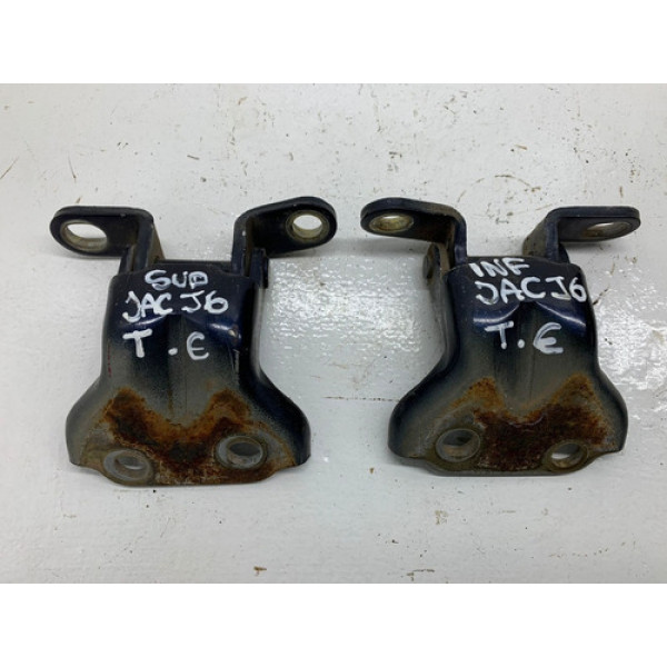 Par Dobradiça Porta Traseira Esquerda Jac J6 2011