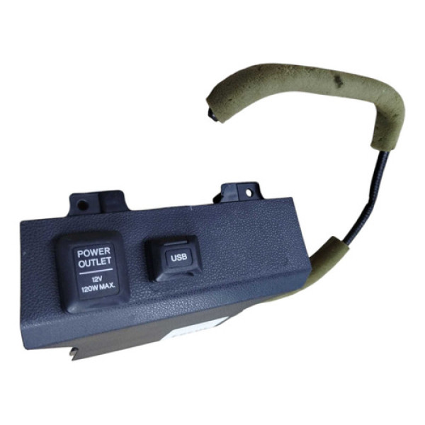 Moldura Acendedor Tomada 12v Usb Honda Fit 2013 