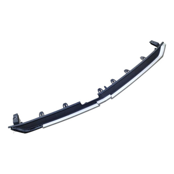 Grade Dianteira Onix Prisma 2016 2017 2018 Superior Detalhe Preta/cromo Plástico