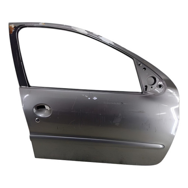 Porta Dianteira Direita Peugeot 206 2003 2012 4 Portas Dianteira Direita Cinza