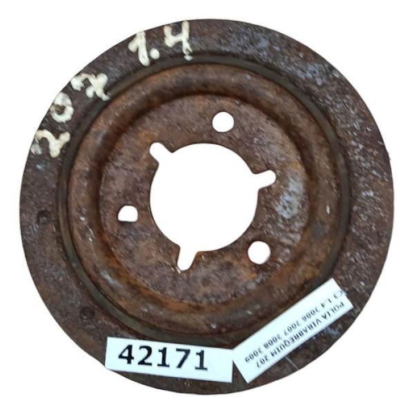 Polia Virabrequim 207 C3 1.4 2006 2007 2008 2009