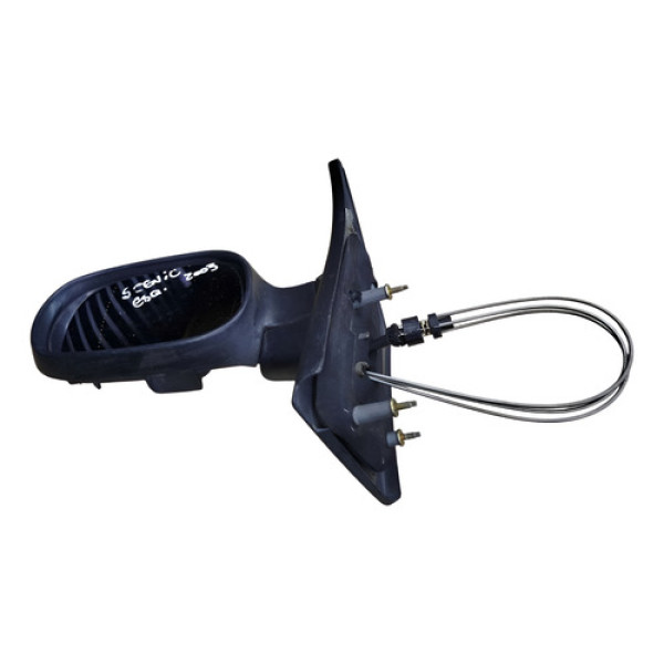 Retrovisor Manual Scenic 1999 2005 2011 Sem Capa Esquerdo