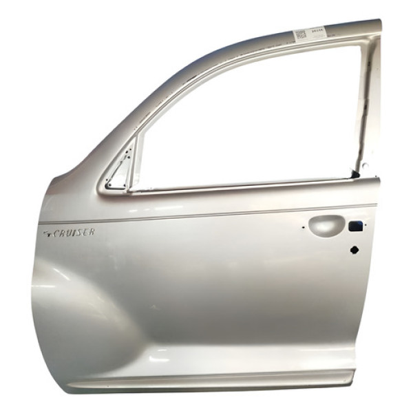 Porta Dianteira Esquerda Chrysler Pt Cruiser 2005 2006 2007 Dianteira Esquerda Prata