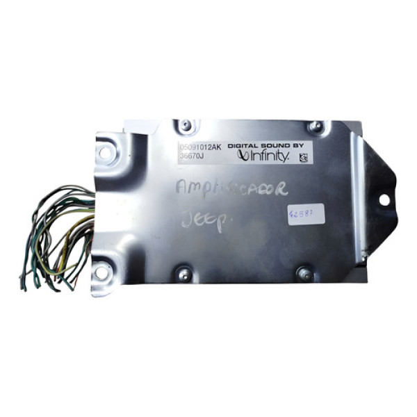 Modulo Amplificador De Som Jeep Compass 2017 2018 2019 2020 Prata