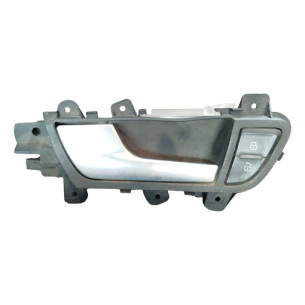 Macaneta Interna Dianteira Esquerda Audi A4 2011 2012 Preto Dianteira