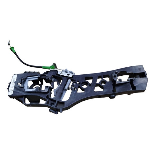 Suporte Maçaneta Externa Ford Fiesta 2013 Traseira Direita Preta Traseira