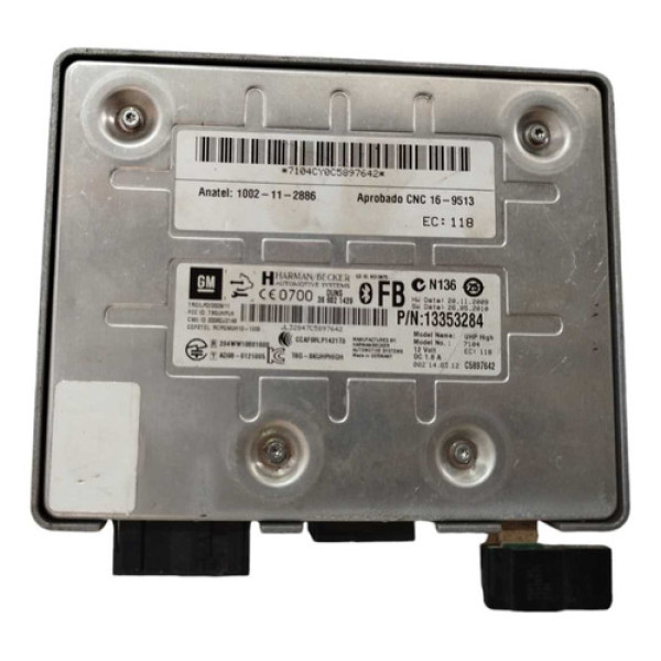 Módulo Central Bluetooth Gm Cruze 2011 2012 2013 2014 2015