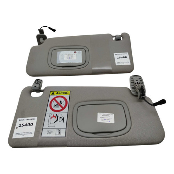 Quebra Sol Fiat Toro 2018 2019 2020 2021 2022 Par Com Luz