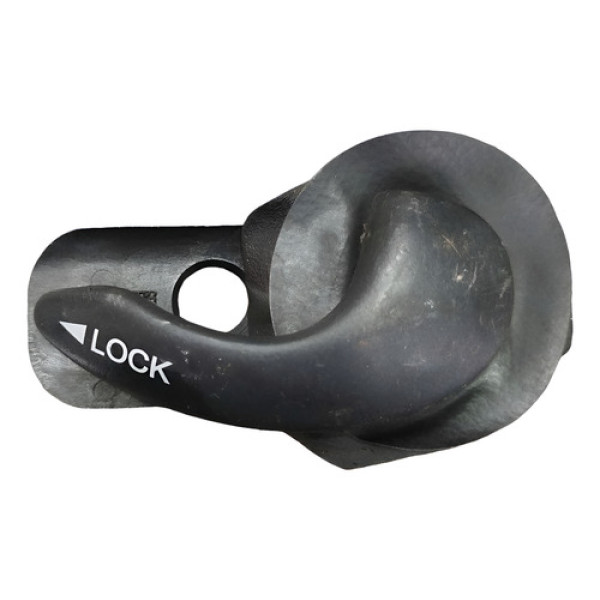 Maçaneta Interna Porta Palio Direita 2008 2009 2010 Preta Dianteira