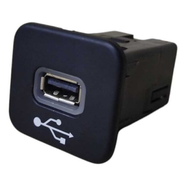 Entrada Tomada Usb Jeep Compass 2016 2017 2018 2019 2020 Preto