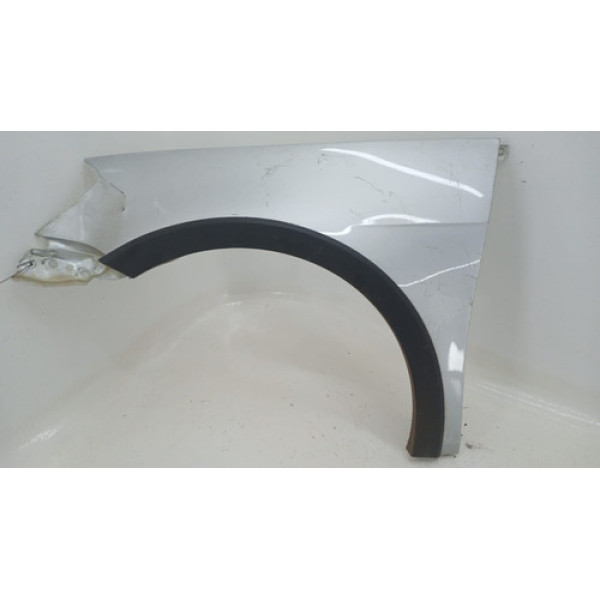 Paralama Esquerdo Vw Saveiro G6 Prata Com Aplique