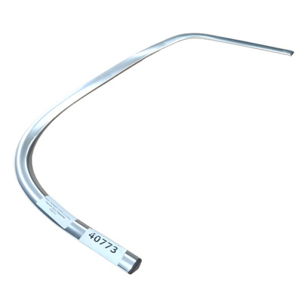 Friso Cromado Vidro Lateral Tiguan 2010  Traseiro Direito Prata